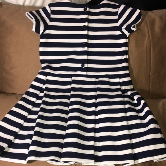 Navy and white Ralph Lauren dress for baby/toddler - Picture 2 of 2